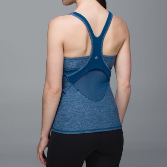 lululemon athletica Tops - LULULEMON | Crossback Tank Blue Teal Size 10